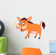Cartoon warthog Wall Decal