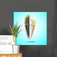 Vector Ice Cream From Paper Wall Mural