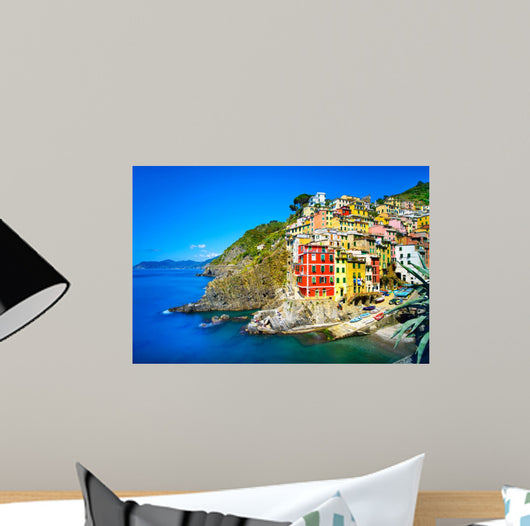 Riomaggiore Village Rocks and