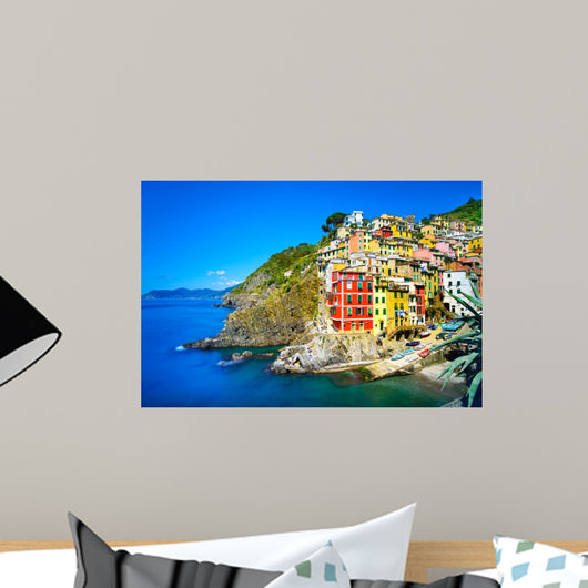 Riomaggiore Village Rocks and