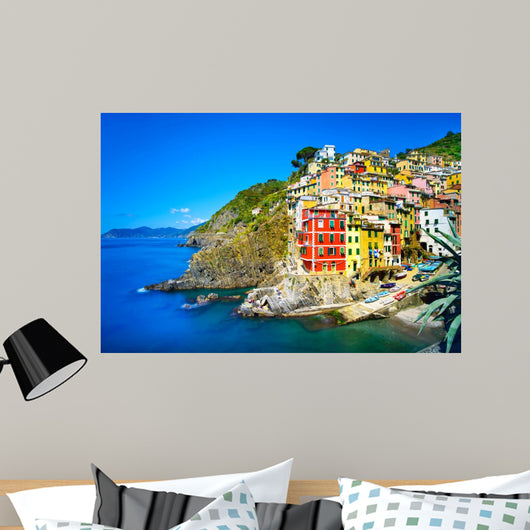 Riomaggiore Village Rocks and