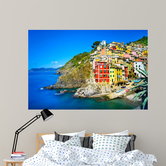 Riomaggiore Village Rocks and