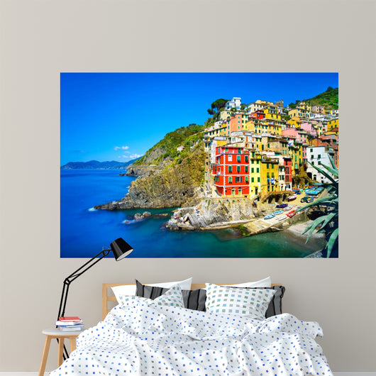 Riomaggiore Village Rocks and