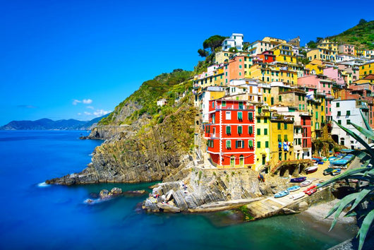 Riomaggiore Village Rocks and