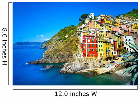 Riomaggiore Village Rocks and