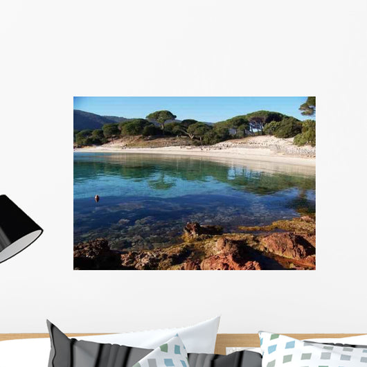 Palombaggia Beach CorsicaWall Decal