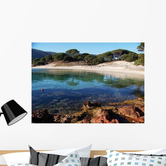 Palombaggia Beach CorsicaWall Decal