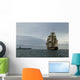 The battle of Sea Power, Sail vs Nuclear Wall Mural
