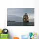 The battle of Sea Power, Sail vs Nuclear Wall Mural