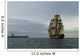 The battle of Sea Power, Sail vs Nuclear Wall Mural