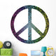 Peace Symbol Wall Mural