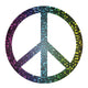 Peace Symbol Wall Mural