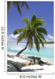 Tropical Dream Beach Paradise of the South Pacific Wall Mural