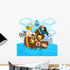 Noah's Ark with Animals Wall Decal