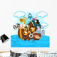 Noah's Ark with Animals Wall Decal