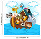 Noah's Ark with Animals Wall Decal