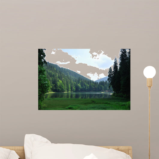 Green Pine Forest above