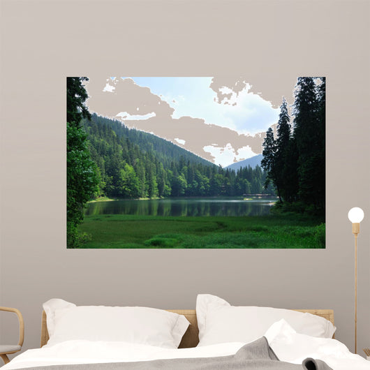 Green Pine Forest above