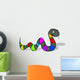 Striped Snake Wall Decal
