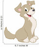 Cartoon Dog Wall Decal