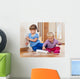 Children Playing with Electrical Wall Decal