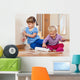 Children Playing with Electrical Wall Decal