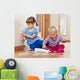Children Playing with Electrical Wall Decal
