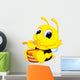 Cute baby bee Wall Decal