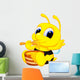 Cute baby bee Wall Decal