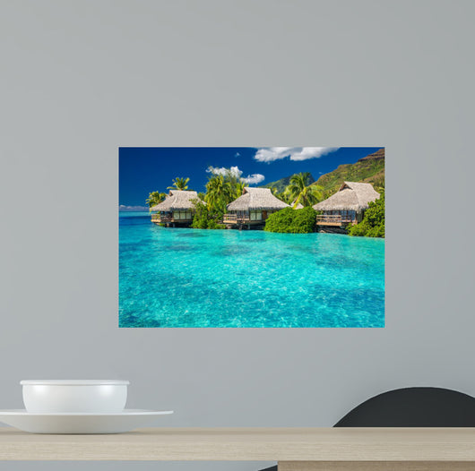 Overwater Villas Lagoon Moorea
