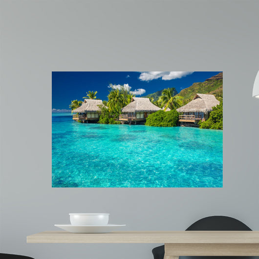 Overwater Villas Lagoon Moorea