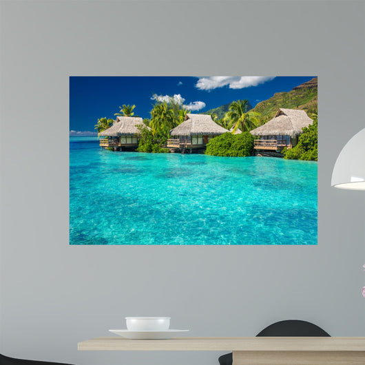 Overwater Villas Lagoon Moorea
