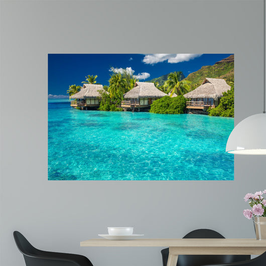 Overwater Villas Lagoon Moorea