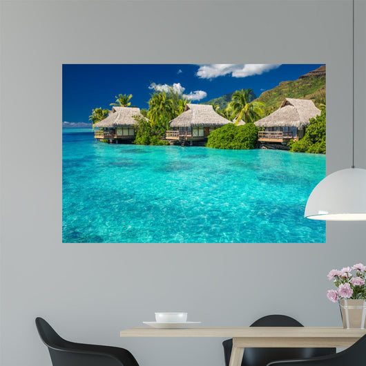Overwater Villas Lagoon Moorea