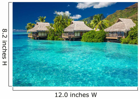 Overwater Villas Lagoon Moorea