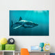 Great White Shark Underwater Wall Decal
