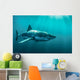 Great White Shark Underwater Wall Decal