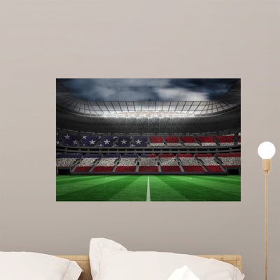 Composite Image Digitally Generated shown on a wall