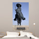 Statue Emiliano Zapata Revolutionary Hero Toluca Mexico Wall Mural