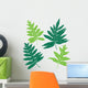 Hawaiian Ferns Wall Decal