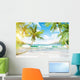 Tropical Island with Palm