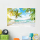 Tropical Island with Palm