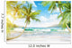 Tropical Island with Palm