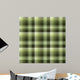 Seamless Green Tartan Pattern Wall Decal