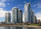 Apartment Buildings Downtown Vancouver Wall Decal