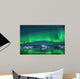 Icebergs under Northern Lights