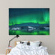 Icebergs under Northern Lights
