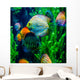 salt water fish in the ocean or aquarium Wall Mural
