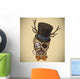 Hipster Skull Vintage