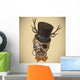 Hipster Skull Vintage